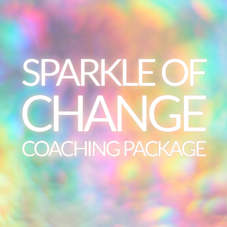 Sparkle of Change Coaching Package - 1 month